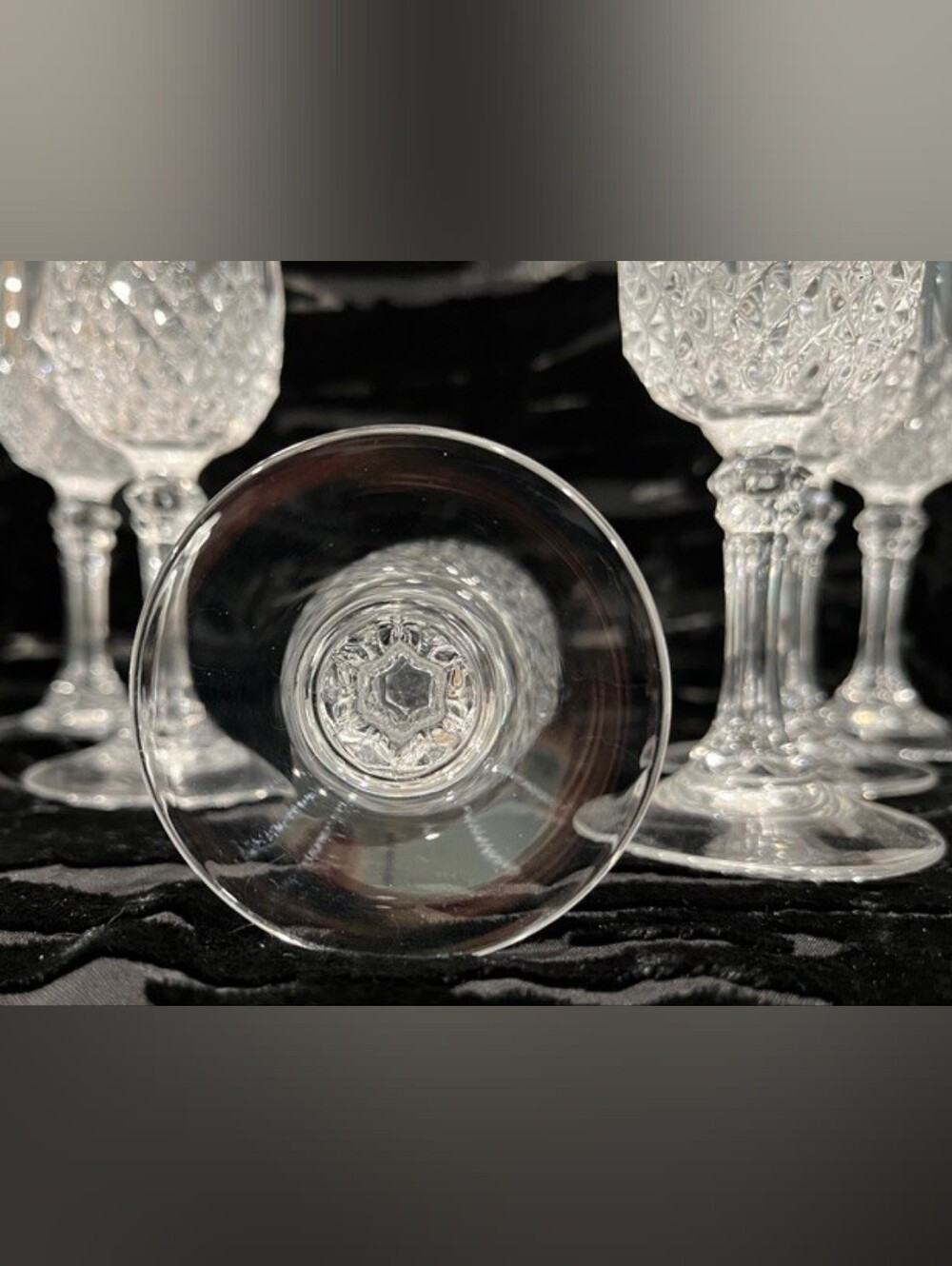 Longchamp‎ By Crystal D'Arques Paris Set Of 6 Elegant Fluted Champagne Stems - Picture 8 of 8